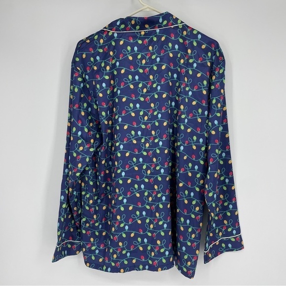 Pajama Top Christmas String Lights. - Picture 4 of 6